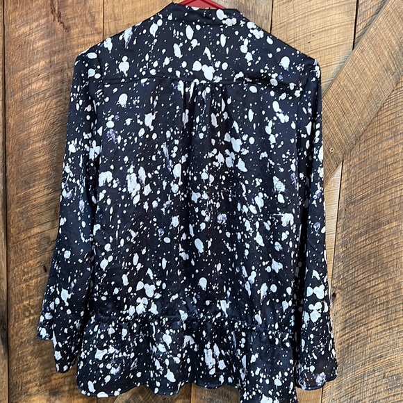 Michael Kors Peasant Peplum Blouse - Picture 6 of 6